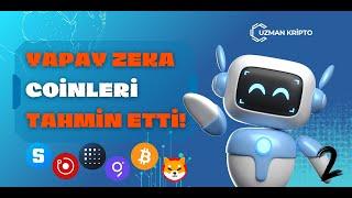 Yapay Zekaya Yapay Zeka Coinlerini Sorduk! (12 COIN TAHMİN ETTİ)