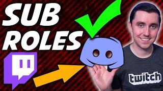 Twitch Subscriber Roles On Discord (Tutorial)