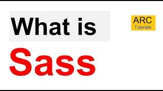 What is Sass CSS  Introduction? | SaaS CSS Tutorial For Beginners