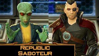 Republic Saboteur Interview | SWTOR