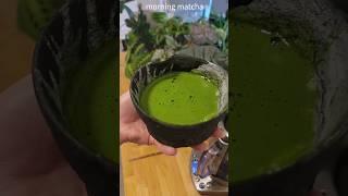 morning matcha | welcome to my kitchen #asmr #matcha #whispering #houseplants #tea