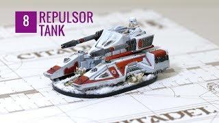 Star Wars Imperial Assault Painting Tutorial (Episode 8): SC2-M Repulsor Tank