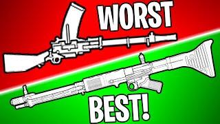 RANKING EVERY Light Machine Gun IN BF5 FROM WORST TO BEST!