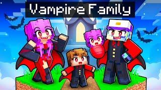 Having a VAMPIRE FAMILY in Minecraft!