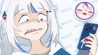 Laplace sends a GIF to Gura...
