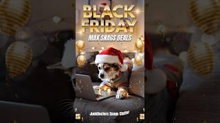 Meet Max, the Black Friday Bargain Hunter! ️