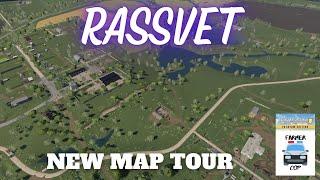 "Rassvet" New Mod Map Tour in Farming Simulator 19