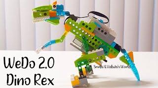 Lego WeDo 2.0 Dino Rex | WeDo 2.0 Dinosaur | T-Rex Dinosaur Lego WeDo 2.0 Instruction