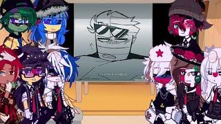 Countryhumans react to / gacha / countryhumans/ warning: Ships