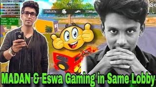 MADAN & Eswa Gaming in Same Lobby || PUBG MADAN || madan op || Eswa Gaming || MADAN