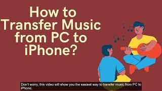 How to Transfer Music from PC to iPhone?