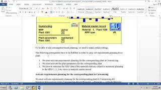 SAP MM MRP_Overview of MRP Part 1_Consumption based planning