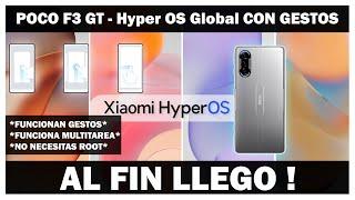 Redmi K40 Gaming - HYPER OS GLOBAL IN LLEGO AL FIN CON GESTOS FUNCIONALES Y MAS ! MILAGRO !