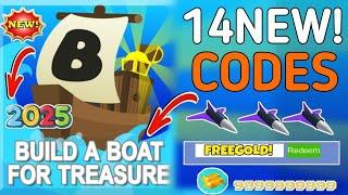  REDEEM 2025  BUILD A BOAT FOR TREASURE CODES JANUARY 2025||ROBLOX BUILD A BOAT FOR TREASURE CODES