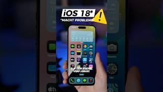 iOS 18 könnte für dein iPhone zur Gefahr werden…️ #ios #iphone