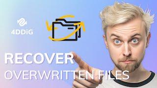 (3 Ways)How to Recover Overwritten Files Windows 10/11|Recover Saved over or Previous Verson of Docs