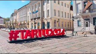 European Capital of Culture 2024 - Tartu Estonia-What to see in Tartu Old Town 4K #tartu #tartu2024