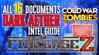 ALL FIREBASE Z DARK AETHER INTEL LOCATIONS - SEASON ONE RELOADED Black Ops Cold War Zombies