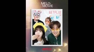 They obviously know they're cute #MeloMovie #photobooth #Netflix