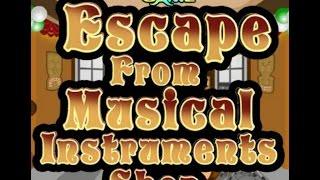 Knf Escape From Musical Instruments Shop escape walkthrough