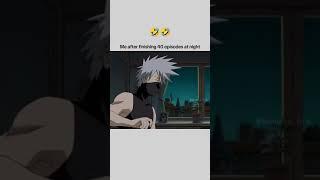 Watching 40 Episodes in One Night! #AnimeMarathon #kakashi