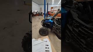 2022 can am commander tinted front upper door window kit install. from utv direct.