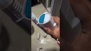 Leaking toilet cistern replacement