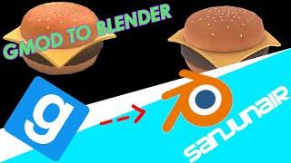 HOW TO IMPORT MODELS FROM GARRY'S MOD TO BLENDER | HOW TO - TUTORIALS