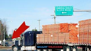 How to Make a Right Turn + Left Turn in a Tractor Trailer Without Hitting Anything