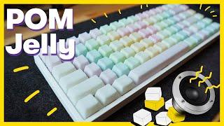 POM Jelly Keycaps Unboxing, Sound Test, and Review // They're NOT what they look like.