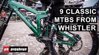 9 Classic Mountain Bikes from the Whistler Bike Park