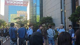 Behind Xodiac at Kbs Music Bank 10-4-2024