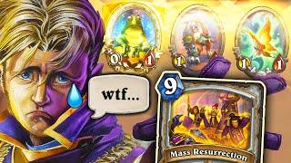 Giving TERRIBLE MINIONS to RESURRECT PRIESTS | Anti Priest Shaman | Descent of Dragons | Hearthstone