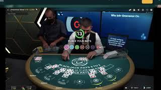 Blackjack with big wins on side bets