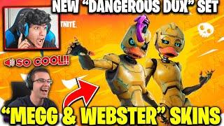 Streamers React To Webster & Megg Skins In Fortnite Item Shop