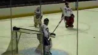 Habs rookie camp - Day 2 - Carey Price lateral / rebound #1