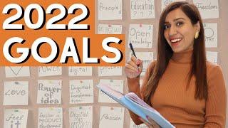 2022 GOALS - My Goals & Set Yours using Notion | Mehar Sindhu Batra