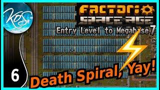 Factorio Entry Level to Megabase 7, Ep 6 - Solar Revolution (Factorio Space Age DLC)