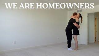 WE MOVED INTO OUR FIRST HOUSE