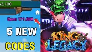 *NEW* KING LEGACY CODES FOR GEMS 2024 | KING LEGACY CODES