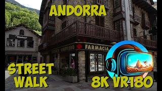 06 Andorra la Vella Meritxell Avenue Duty Free 8K 4K VR180 3D Travel