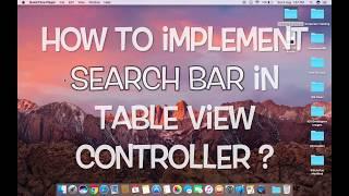 How to implement Search Bar in iOS (Objective-C) ?