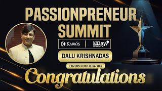 PASSIONPRENEUR SUMMIT | DALU KRISHNADAS | COCHIN