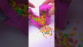  ASMR Very Satisfying and Relaxing Video Kinetic Sand  #youtubecreatorcommunity #shorts 3503