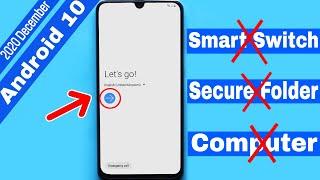 All Samsung Frp Unlock/Bypass Google Account Lock || No Smart Switch || No Secure Folder 2020 Dec