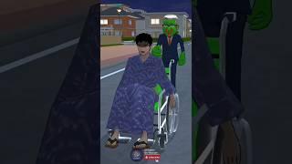Rian dan Taiga dikejar monster - Sakura School Simulator - Shorts - Coffin Dance Cover Song