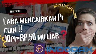 CARA MENCAIRKAN PI COIN ||PENAMBANG PI NETWORK  KAYA MENDADAK