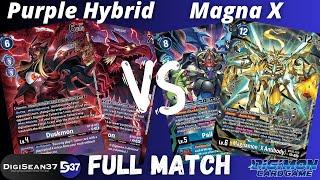 Purple Hybrid VS Magnamon X Armor ft. Paildramon | Digimon Card Game | Special Booster Ver.2.0