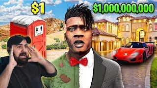 Gta5 1$ vs 10,000,000$ HOTEL   ! فرانکلین هەرزانترین بۆ گرانبەهاترین هۆتێل  دەدۆزێتەوە