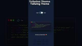  Build a Stunning Tailwind Theme with CSS!  || #shorts #shortsvideo #weblayout n #cssgridlayout